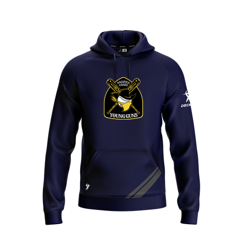 [FOLHSMNV-YXS-LOGO1] Decker Summit Hoodie (Youth XS, Navy, Logo 1)