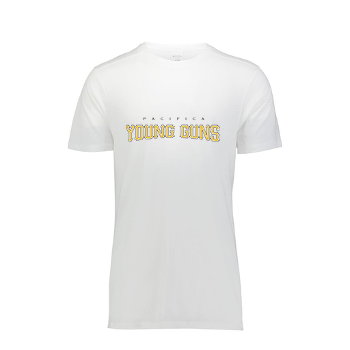 [FTSCUBWH-YS-LOGO3] Decker Youth Tri-Blend T-Shirt - Short Sleeve (Youth S, White, Logo 3)