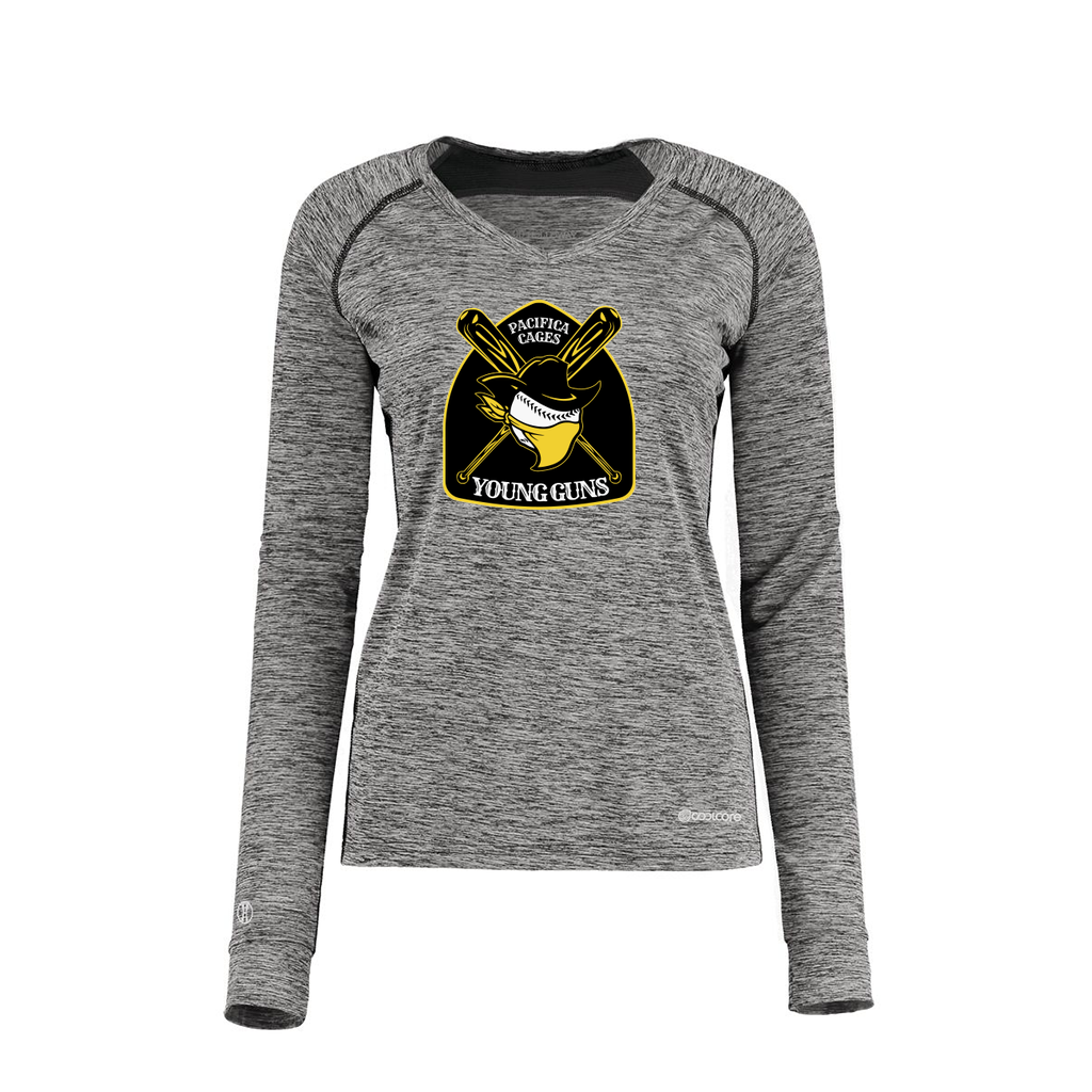 Ladies Electric Long Sleeve Shirt