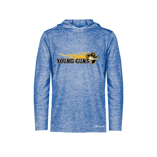 [FOLHCGRY-YS-LOGO2] Decker Youth Charge Hoodie (Youth S, Royal, Logo 2)