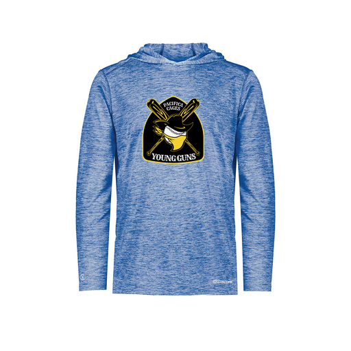 [FOLHCGRY-AS-LOGO1] Decker Men's Charge Hoodie (Adult S, Royal, Logo 1)