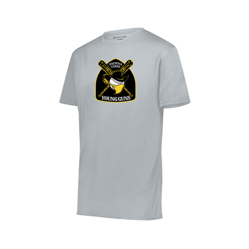 [222818.099.S-LOGO1] Men's Movement Dri Fit Shirt (Adult S, Silver, Logo 1)
