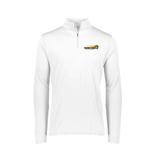 [FTLQFLWH-FAXS-LOGO4] Decker Women's Flex-Lite 1/4 Zip Shirt (Female Adult XS, White, Logo 4)