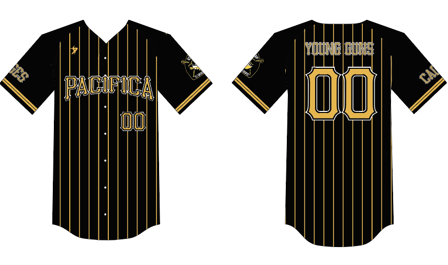 Pacifica Young Guns Black Jersey